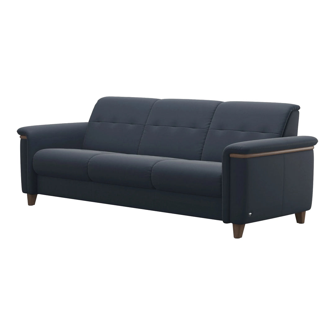 Stressless Flora Wood 3 Seater Sofa Living Room Ekornes