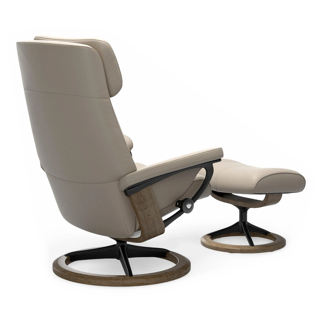 Stressless Paul Signature Chair & Ottoman Living Room Ekornes