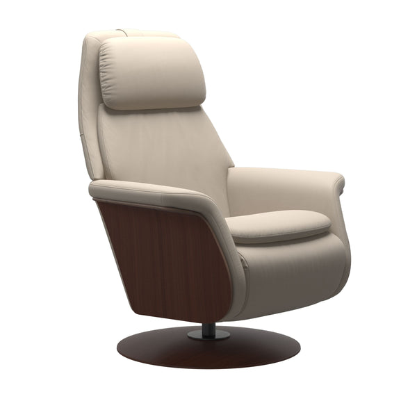 Stressless Sam Wood Power Recliner