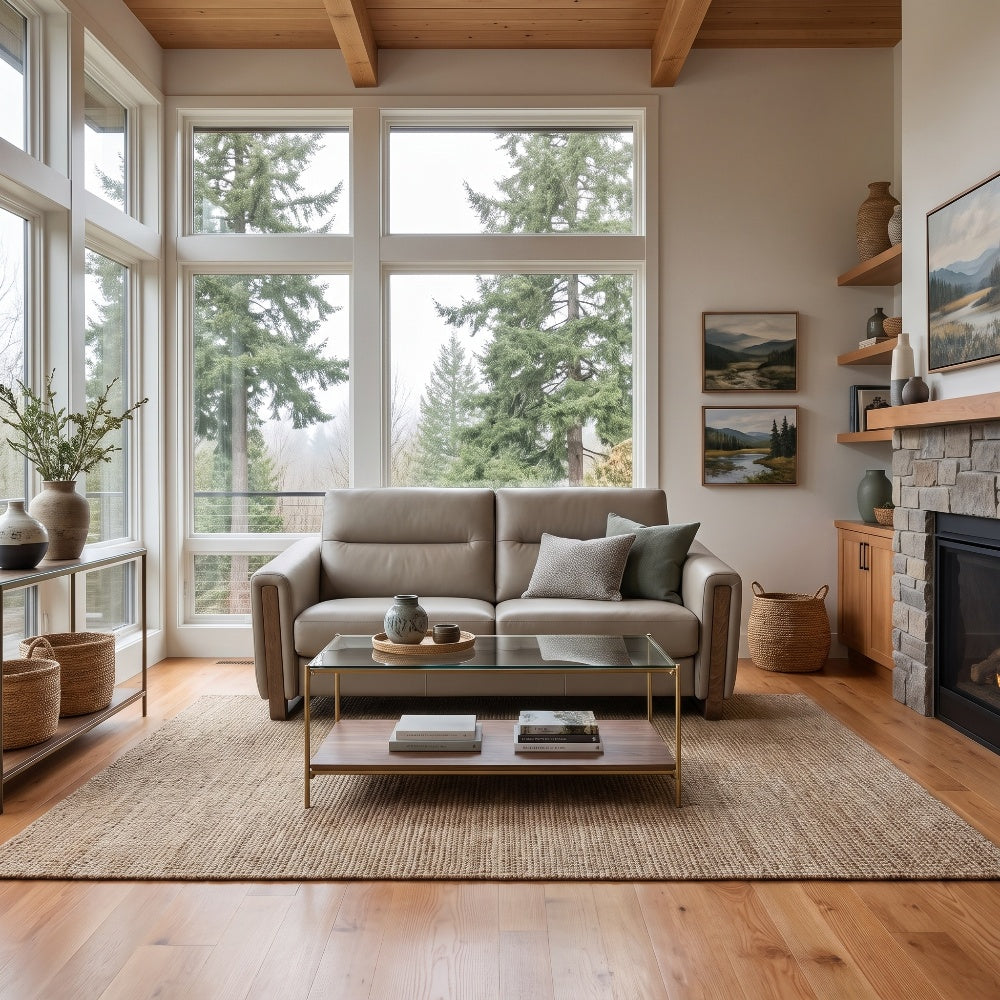 Stressless Fiona Wood Loveseat