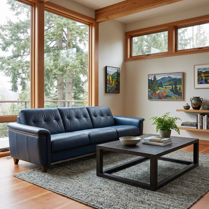 Stressless Flora Wood 3 Seater Sofa