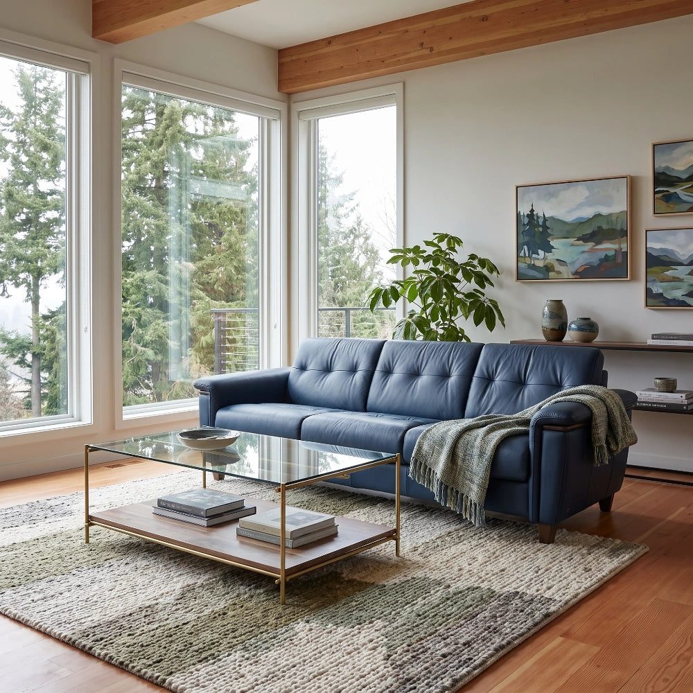 Stressless Flora Wood 3 Seater Sofa
