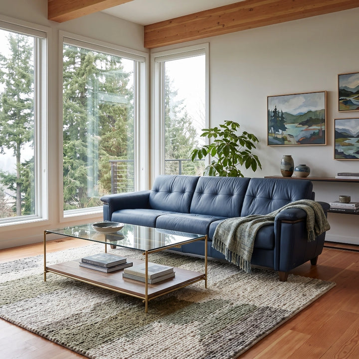 Stressless Flora Wood 3 Seater Sofa