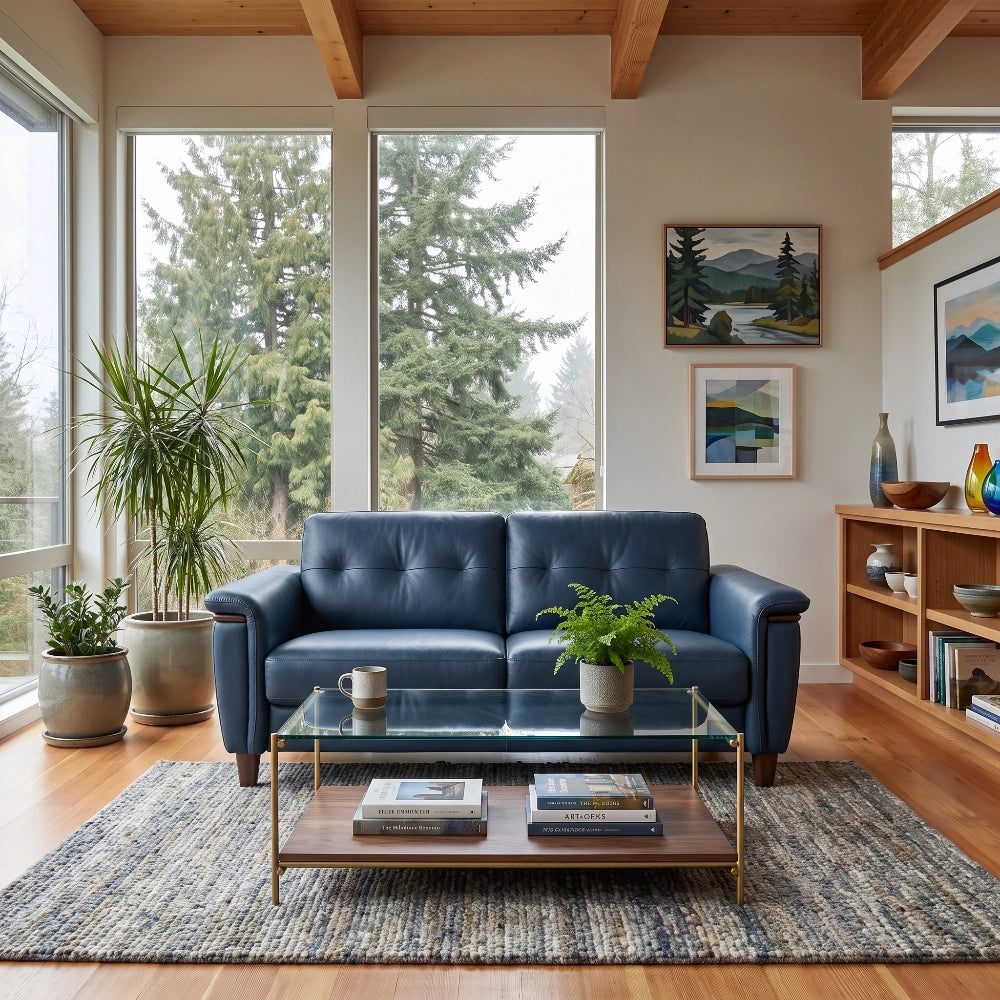 Stressless Flora Wood Loveseat Living Room Ekornes