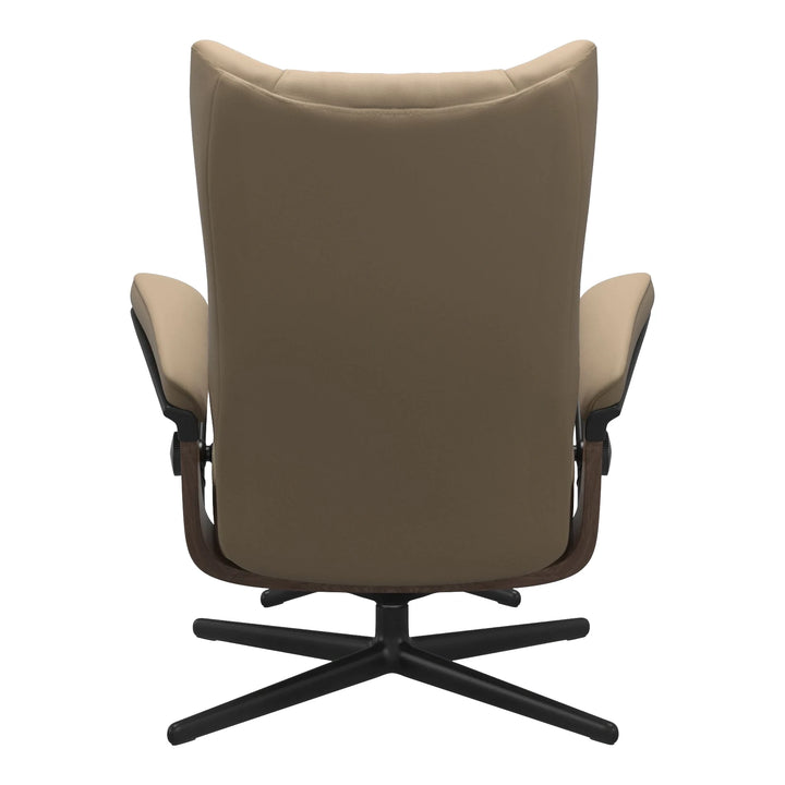 Stressless Wing Small Cross Chair & Ottoman