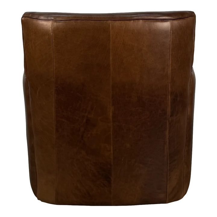 Summit Leather Swivel Chair Living Room Softline