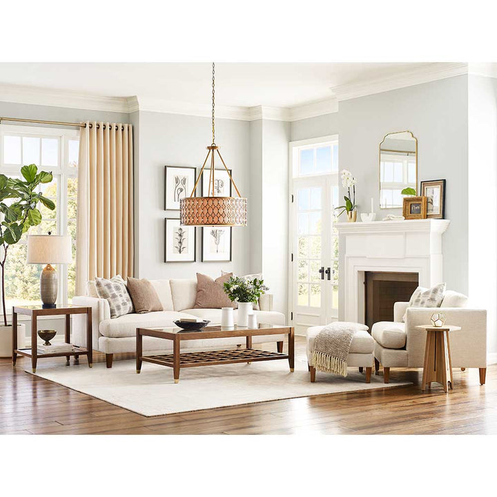 Surrey Hills Two-Seat Tuxedo-Arm Sofa Living Room Stickley