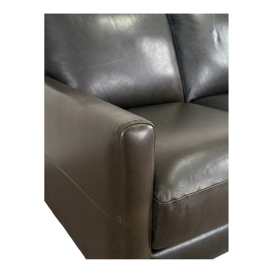 Tapps Leather Loveseat Living Room Softline