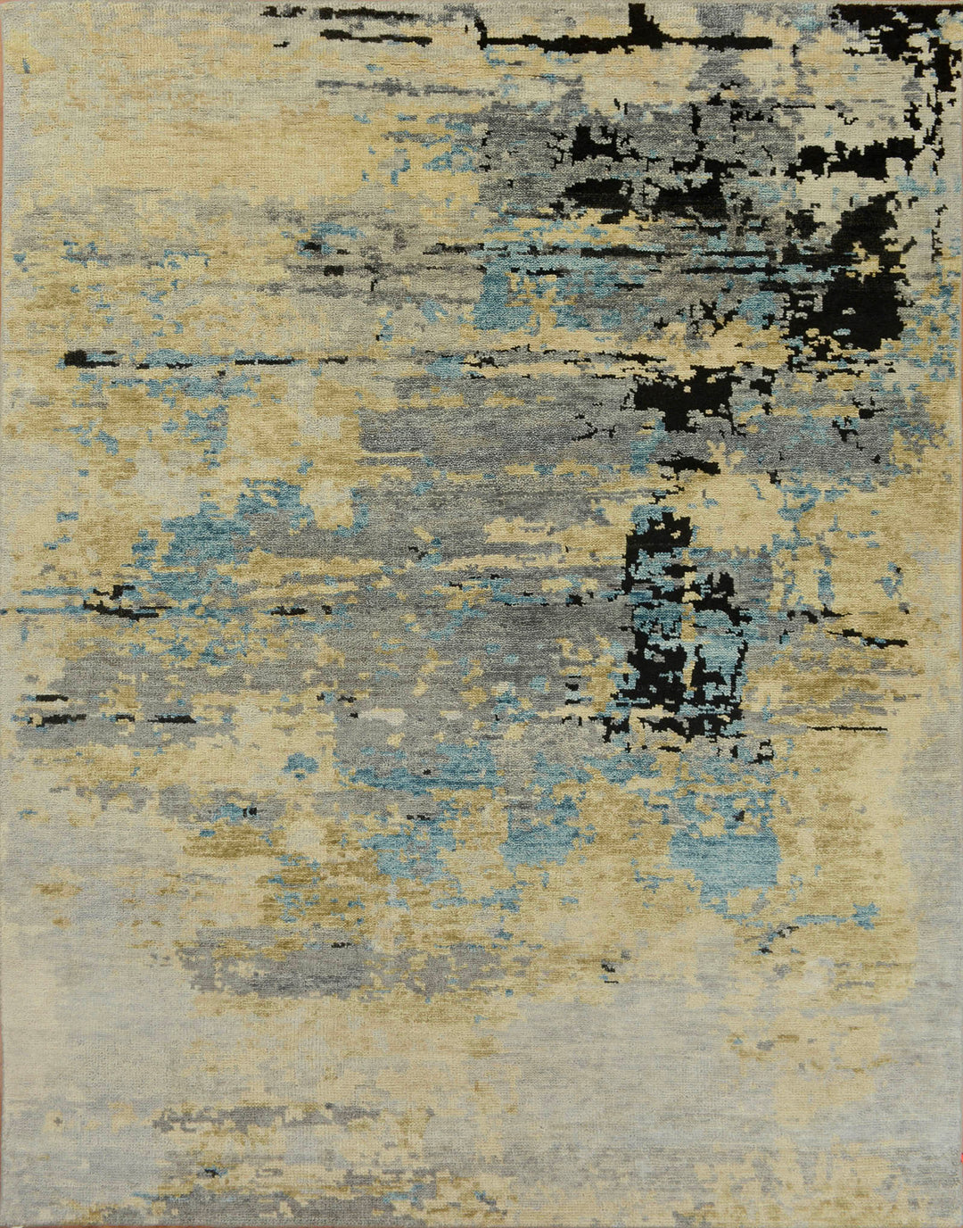 Modern/Transitional Beige/Tan Wool Area Rug: Mafi Signature Canyons TB-5080 (Hand-Knotted Area Rug)