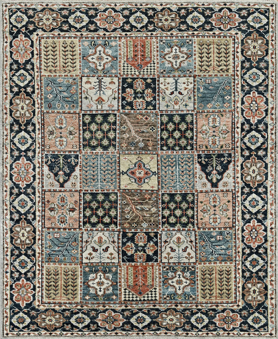 Traditional Multi Wool Area Rug: Mafi Signature Canyons TB-5117 (Hand-Knotted Area Rug)