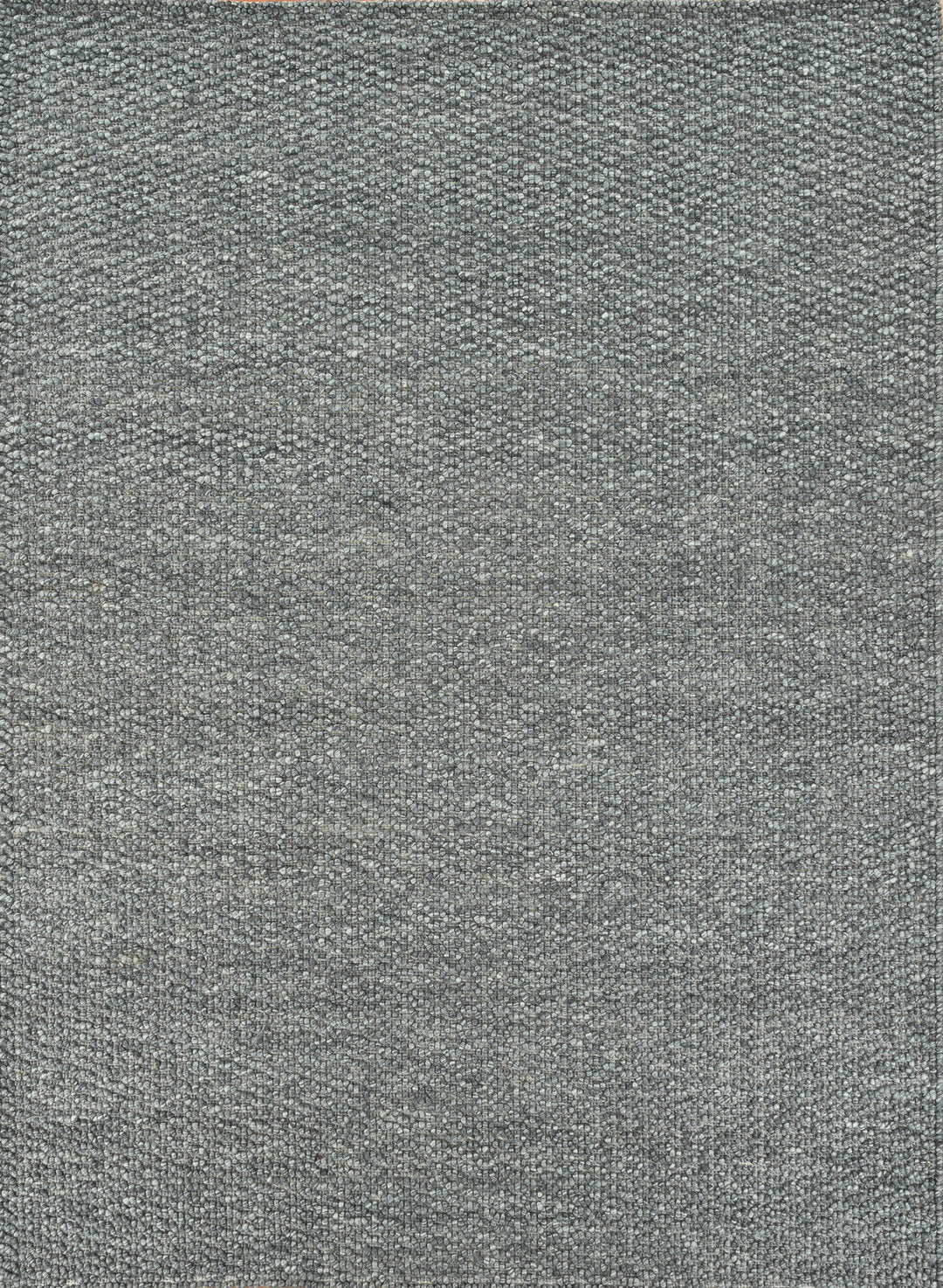 Transitional/Modern Charcoal/Black Wool Area Rug: Mafi Signature Thar TH-5002 (Hand-Looped Area Rug)