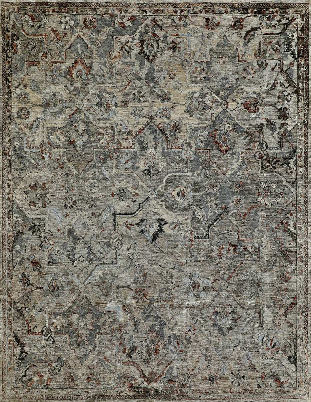 Mafi Signature | Topica | TO-109: Light Grey Area Rug Mafi Rugs