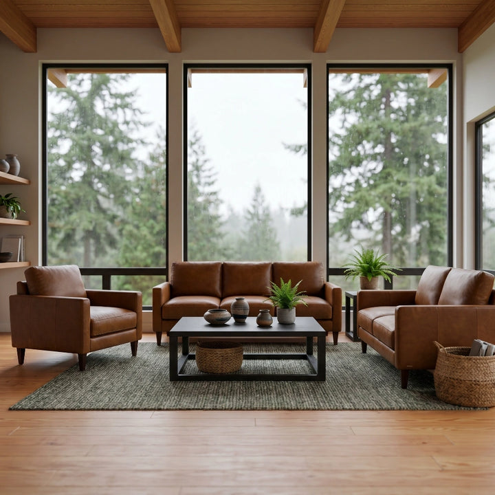 Tapps Leather Arm Chair Living Room Softline