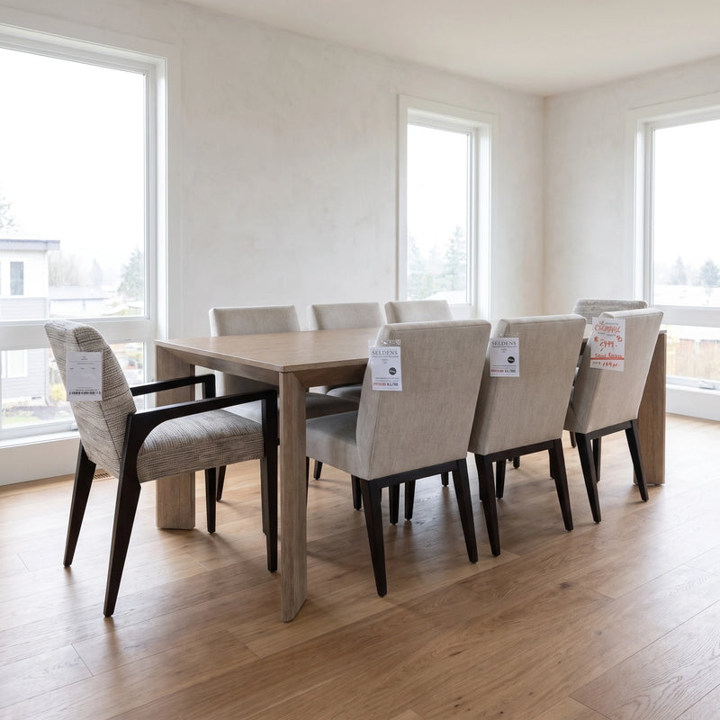 9 Piece Dining Table & Chairs
