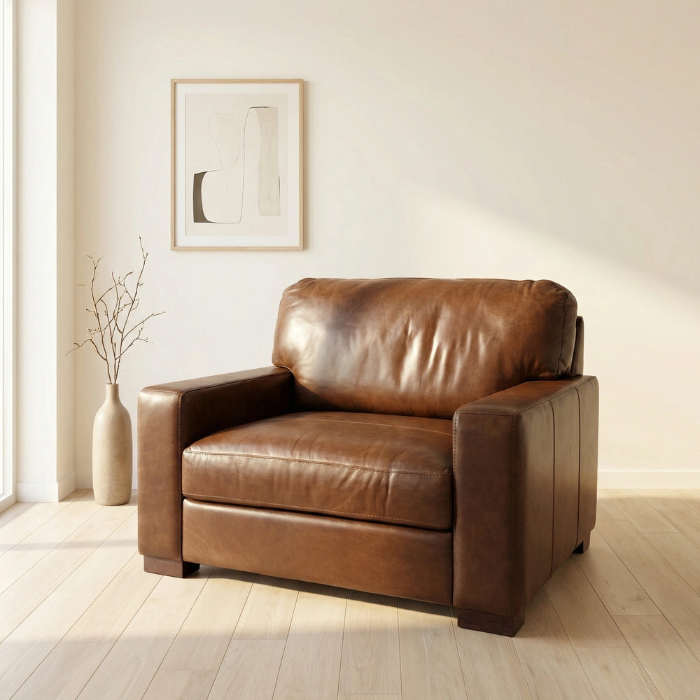 Union Leather Maxi Chair Living Room Softline