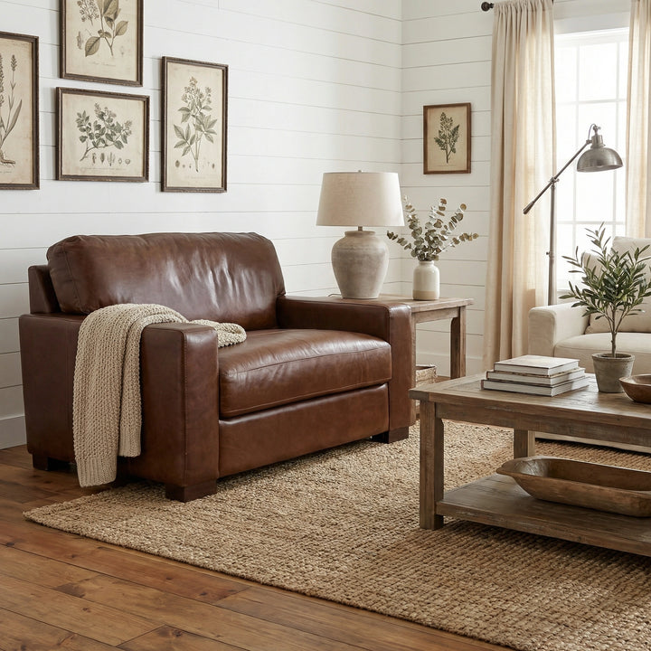 Union Leather Maxi Chair Living Room Softline