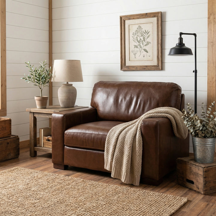 Union Leather Maxi Chair Living Room Softline