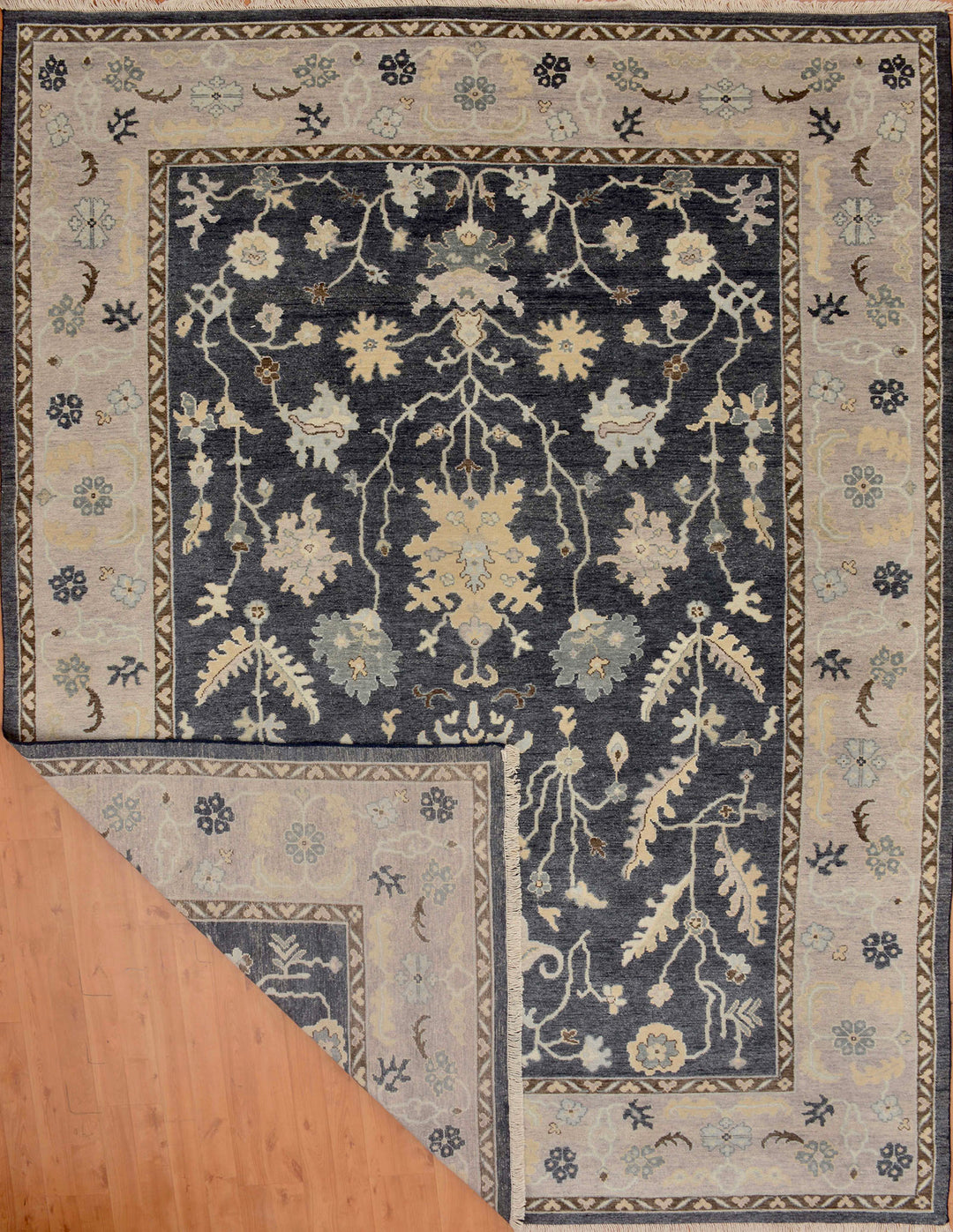 Mafi Signature | Izmir | UT-149: Charcoal/Beige Area Rug Mafi Rugs