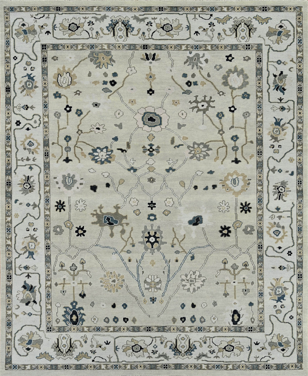 Mafi Signature | Izmir | UT-220: Ivory/Ivory Area Rug Mafi Rugs