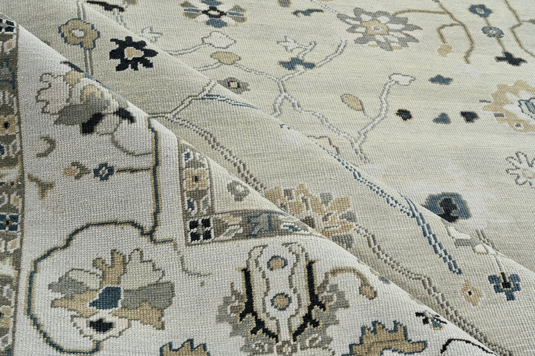 Mafi Signature | Izmir | UT-220: Ivory/Ivory Area Rug Mafi Rugs