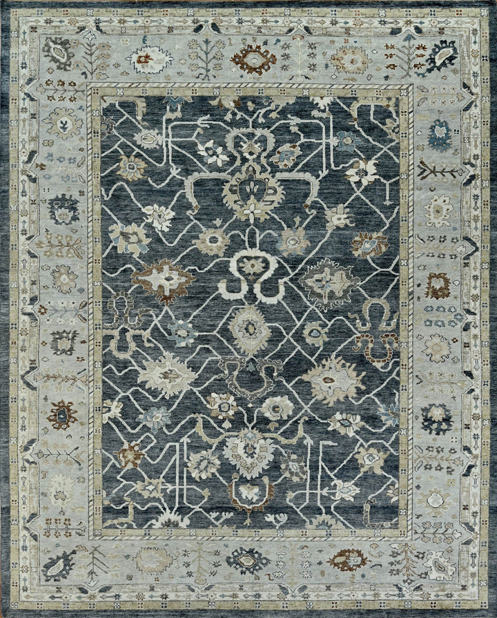 Mafi Signature | Izmir | UT-265: Charcoal/Grey Area Rug Mafi Rugs