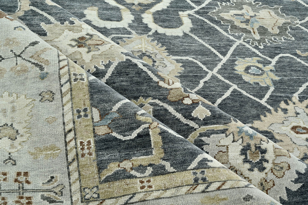 Mafi Signature | Izmir | UT-265: Charcoal/Grey Area Rug Mafi Rugs