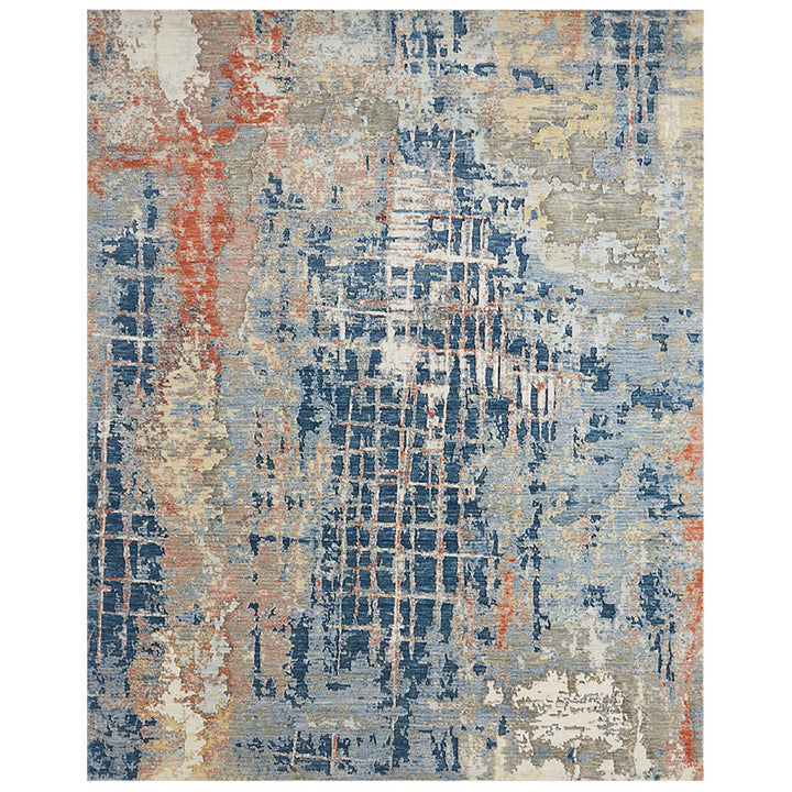 Regal | Vancouver Nights | 1822193: Denim/Rust Area Rug Mafi Rugs   