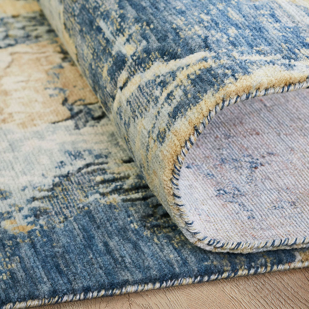 Regal | Vancouver Nights | 1822493: Denim/Sand Area Rug Mafi Rugs   