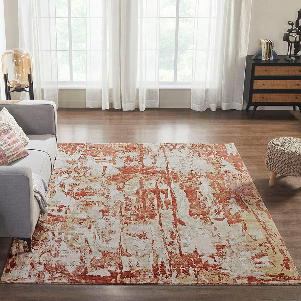 Regal | Vancouver Nights | 1822793: Rust/Sand Area Rug Mafi Rugs   