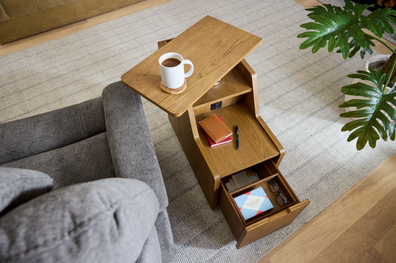 Sidekick Smart Side Table Living Room Flexsteel