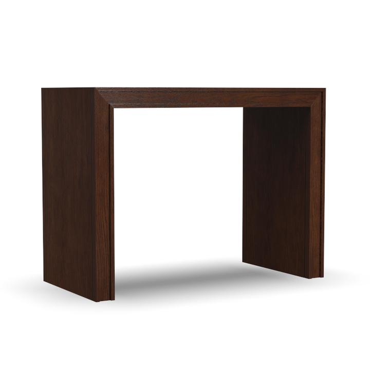 Waterfall Accent Table Living Room Flexsteel Walnut Brown