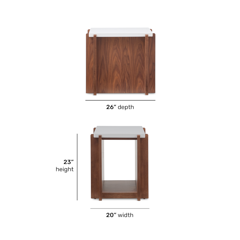 Lincoln End Table Living Room Flexsteel