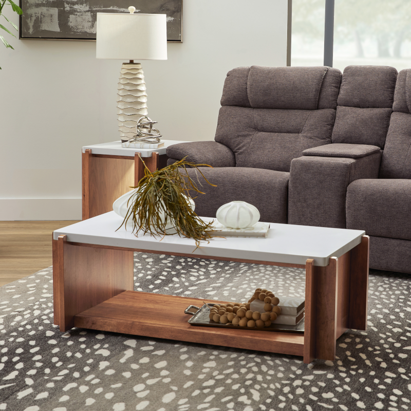 Lincoln Rectangular Coffee Table Living Room Flexsteel