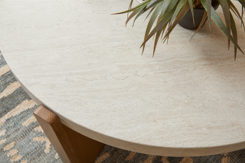 Eclipse Round Coffee Table Living Room Flexsteel