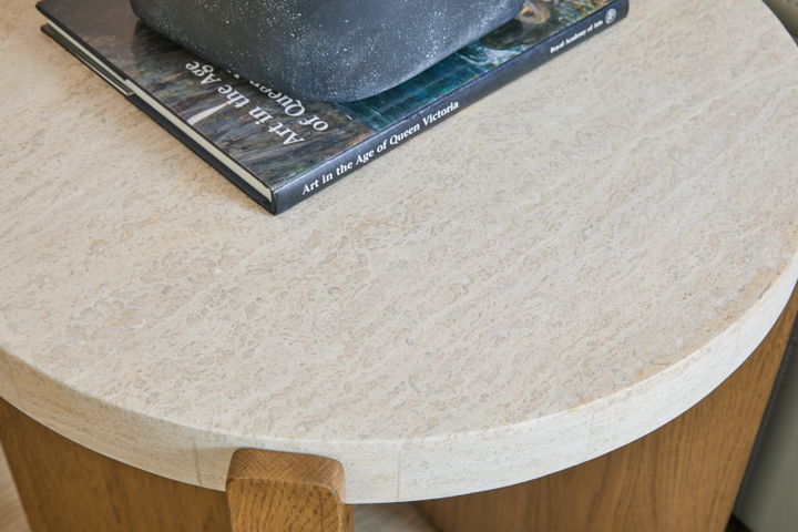 Eclipse Round Coffee Table Living Room Flexsteel