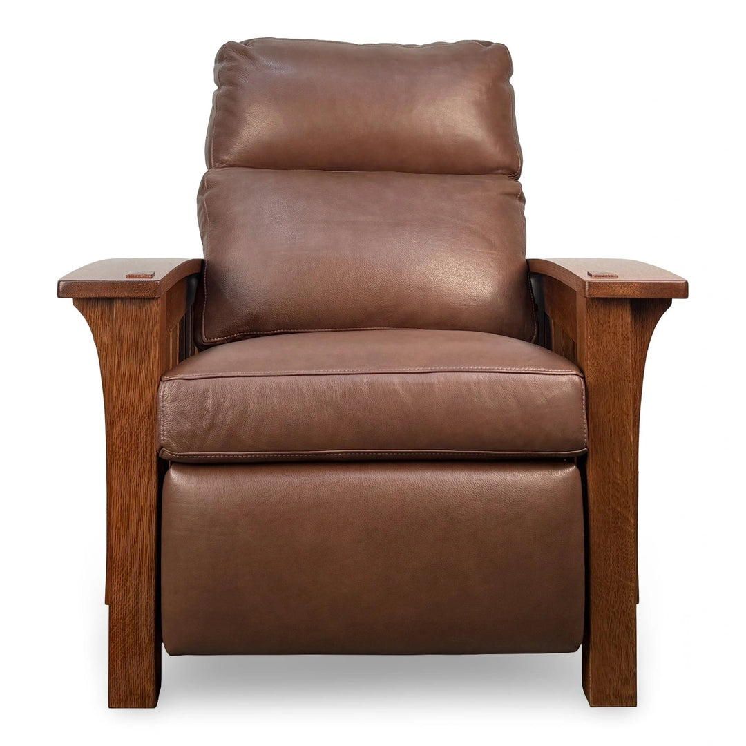 Bow Arm Morris Power Wall Recliner Living Room Stickley