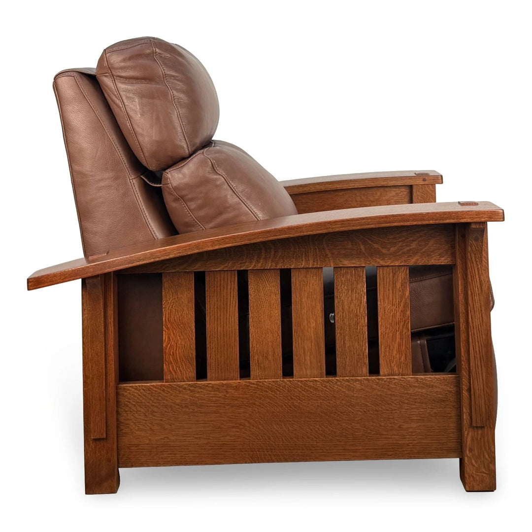 Bow Arm Morris Power Wall Recliner Living Room Stickley