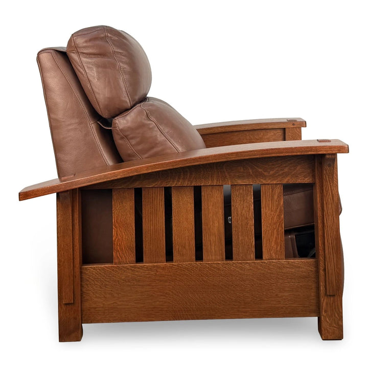 Bow Arm Morris Power Wall Recliner Living Room Stickley