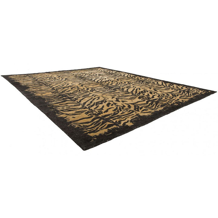 Silk Road | Wild Living | 192310: Black/Gold Area Rug Mafi Rugs   