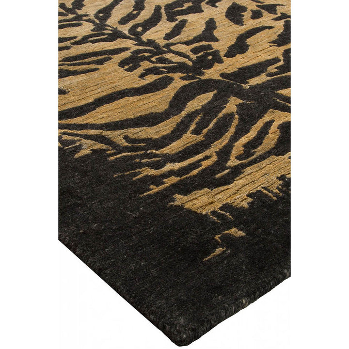 Silk Road | Wild Living | 192310: Black/Gold Area Rug Mafi Rugs   