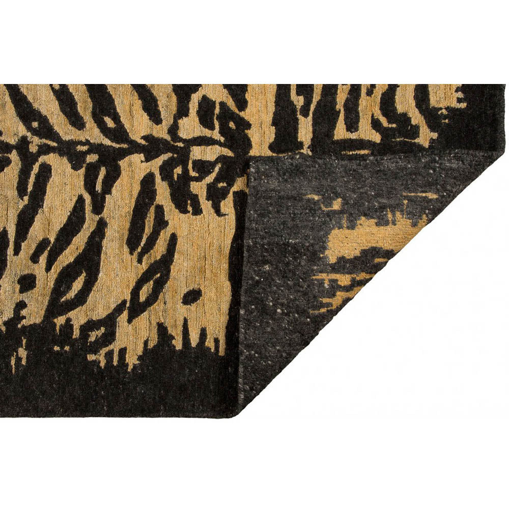 Silk Road | Wild Living | 192310: Black/Gold Area Rug Mafi Rugs   