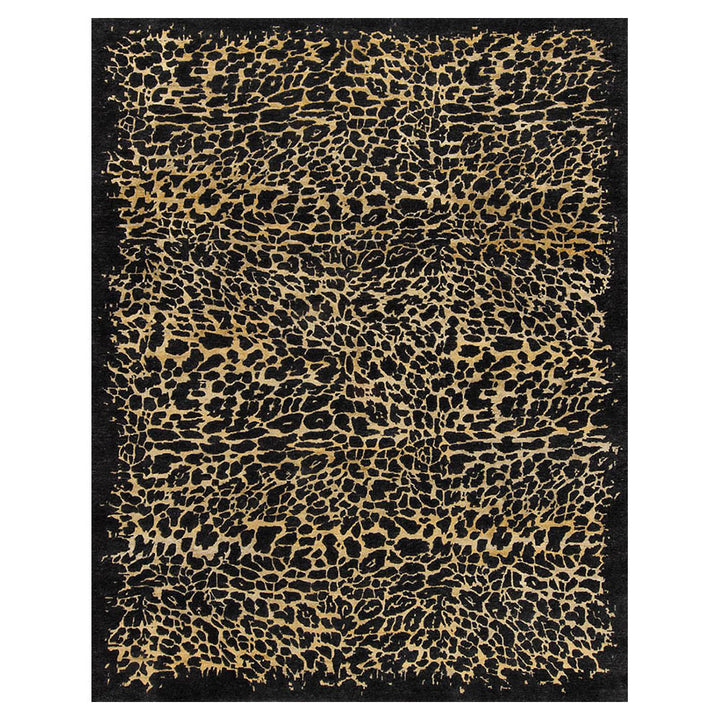 Silk Road | Wild Living | 192330: Black/Gold Area Rug Mafi Rugs   