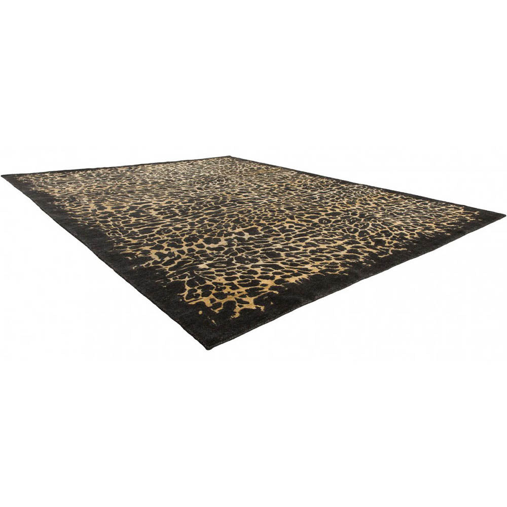 Silk Road | Wild Living | 192330: Black/Gold Area Rug Mafi Rugs   