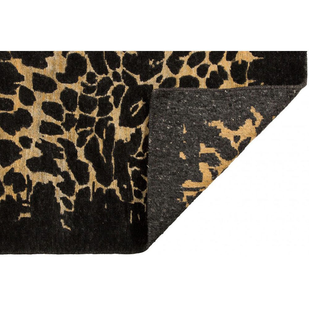 Silk Road | Wild Living | 192330: Black/Gold Area Rug Mafi Rugs   