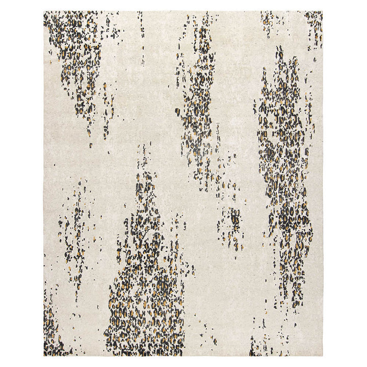 Silk Road | Wild Living | 192360: White/Brown Area Rug Mafi Rugs   