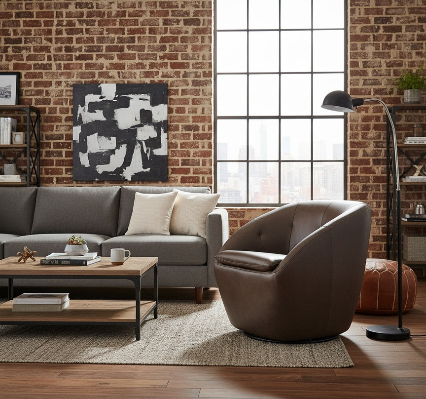 Wade Swivel Chair Living Room Flexsteel