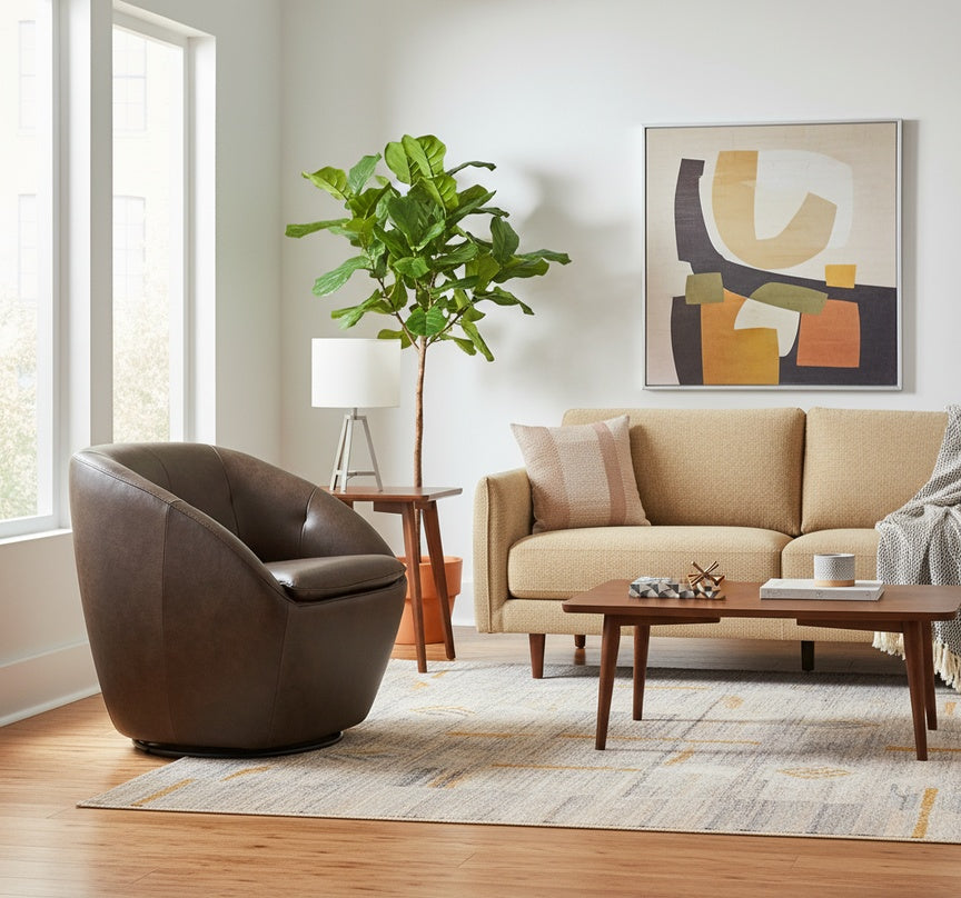 Wade Swivel Chair Living Room Flexsteel