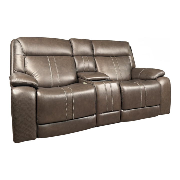 Xara Triple Power Loveseat Living Room MotoMotion Kona Earth