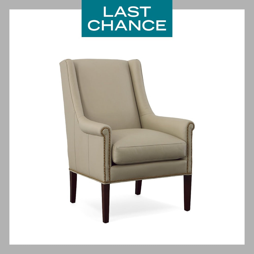 Jane Leather Shelter Chair Clearance Seldens   