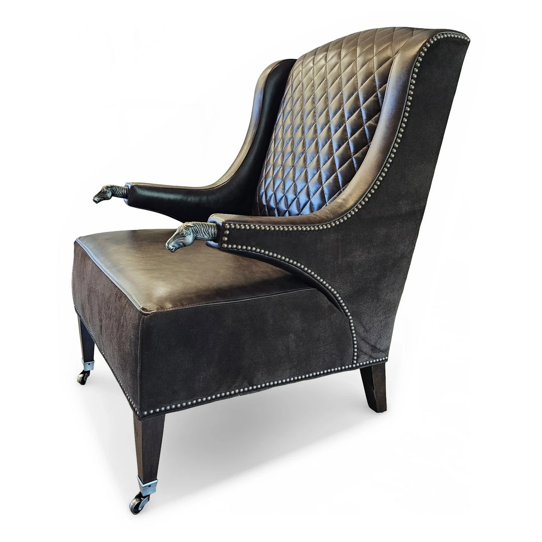 Claiborne Quilted Chair Living Room Hancock & Moore